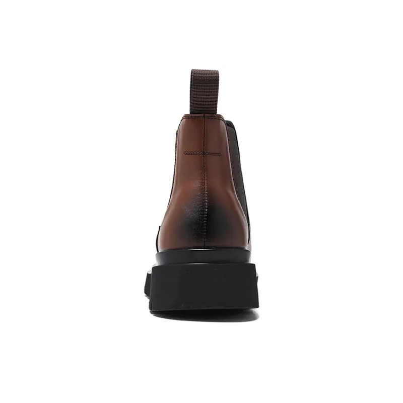 GZZ Chelsea Boots Men Black/Brown-9