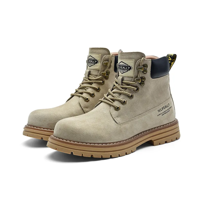 HLA Short Martin Boot 3.5cm Men's-5