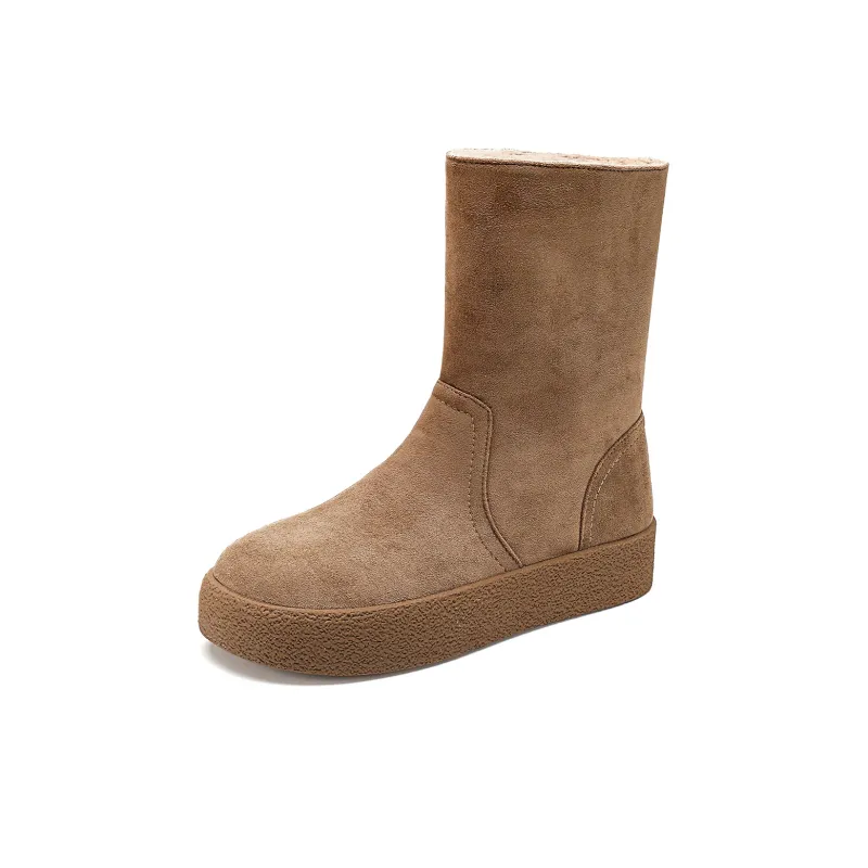 SAFIYA Ankle Boots Women's Caramel/Khaki/Black-7