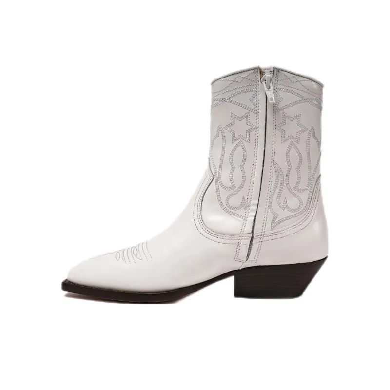 Sandro Ankle Boots Women's White-0