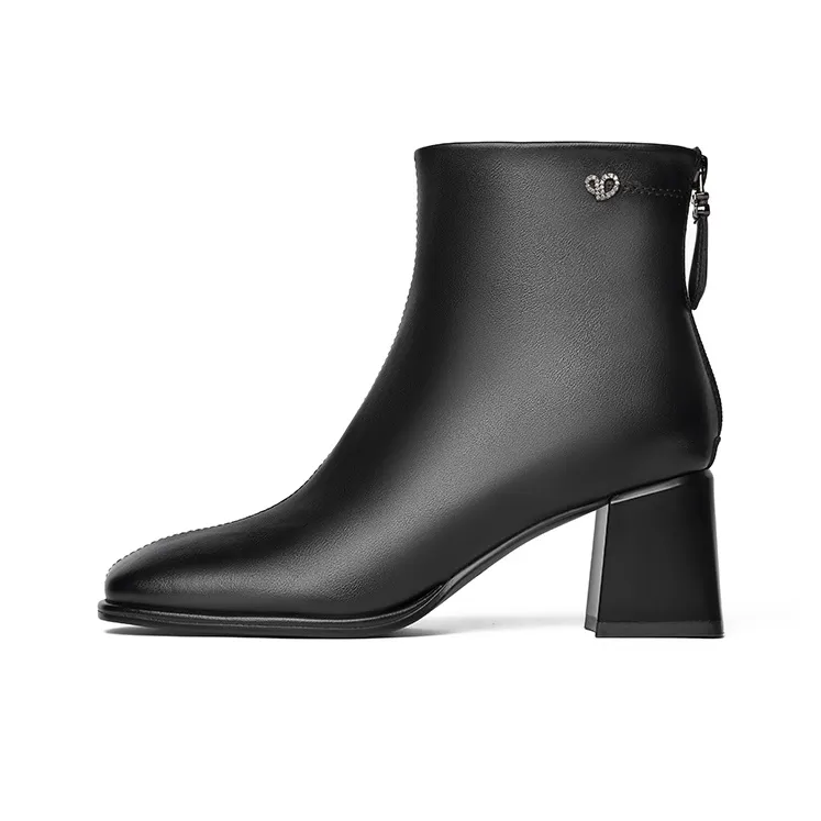 JOSINY Ankle Boots Women's Black/Ecru-14