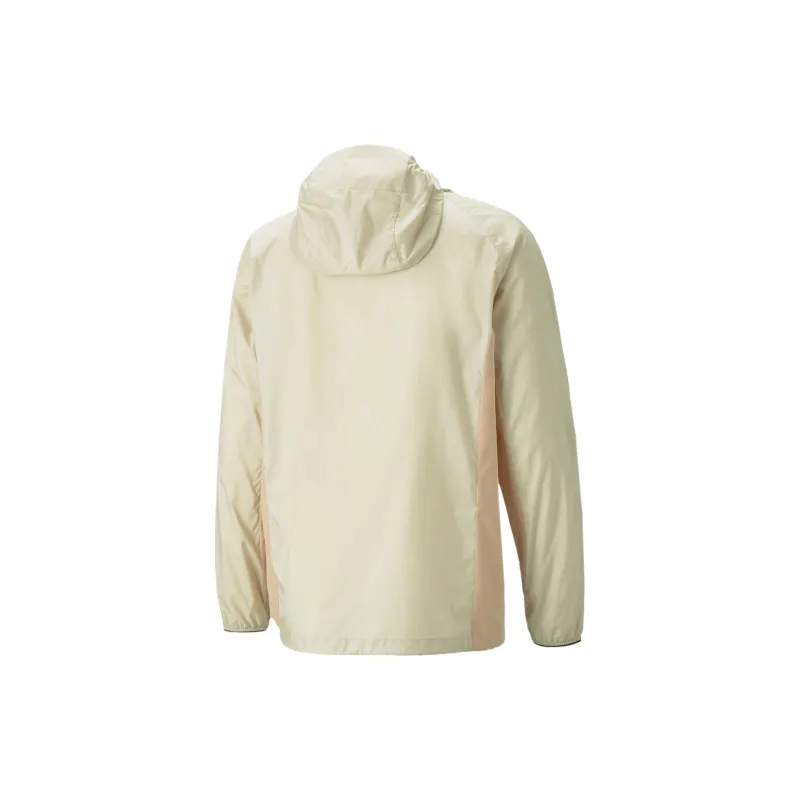 PUMA Warm And Quick Dry Windbreaker Jacket Men's Ecru-1