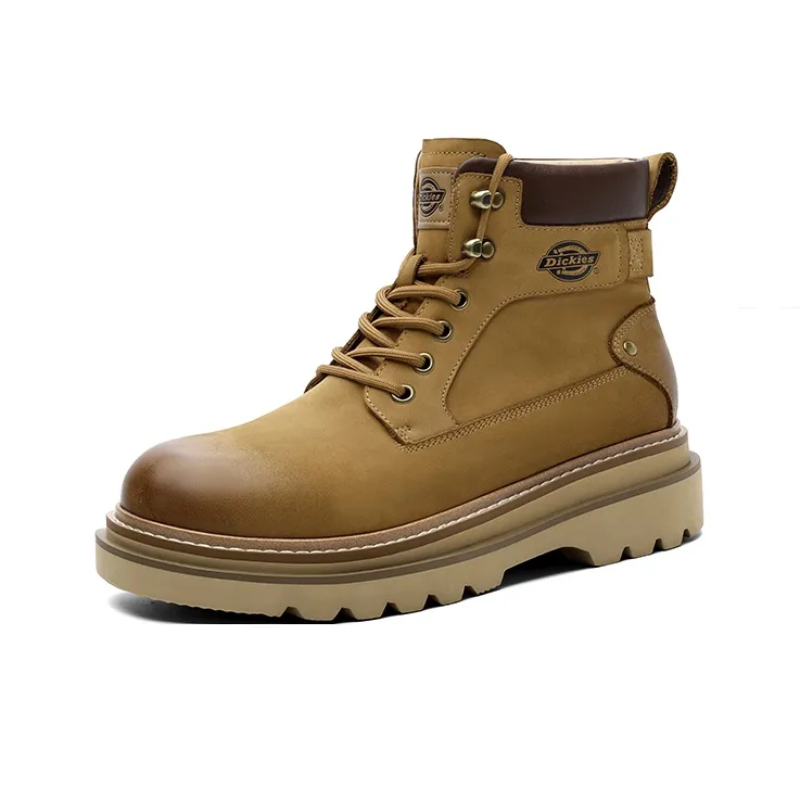 Dickies Knee High Work Boots Men's Brown-1