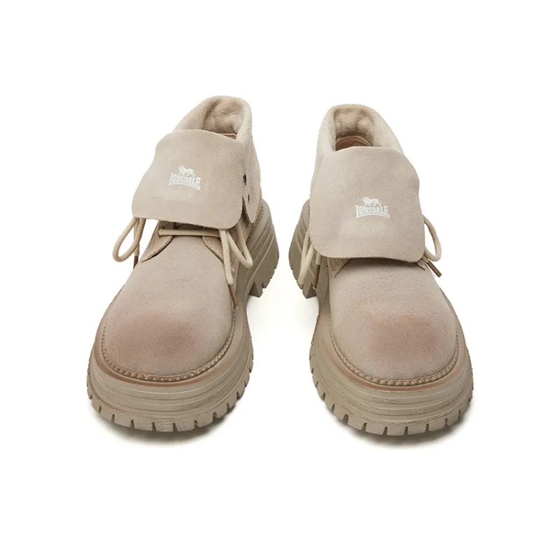 LONSDALE Short Martin Boot Women's Beige-1