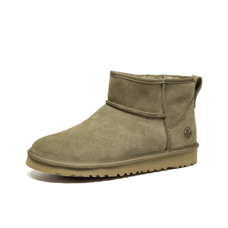 LEAVELAND Warm Crew Snow Boots Unisex-7
