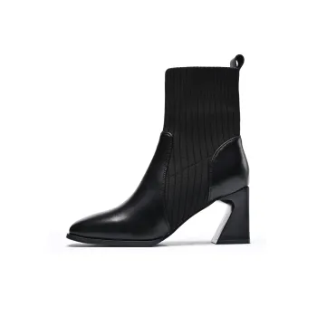 ZHR Ankle Boots Women's Black/Brown