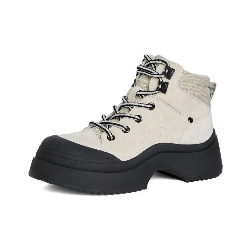 PT'SON Wasteland Style Versatile Fashion Trend Short Martin Boot Women's-1