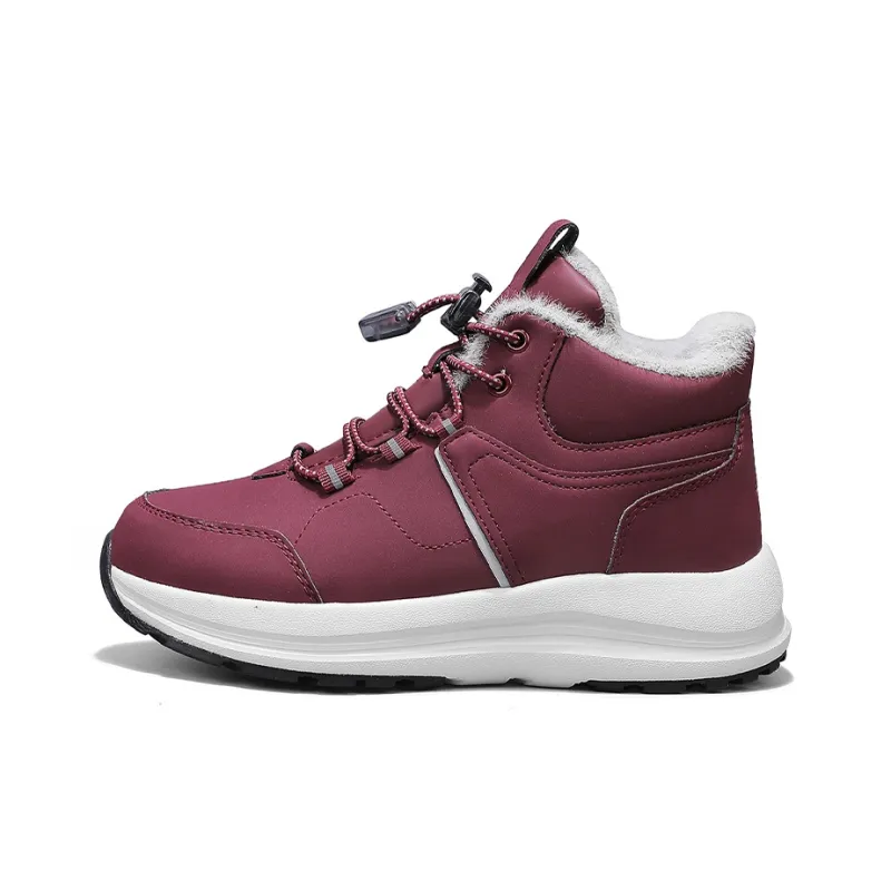 ZULIZ Warm Wear-Resistant Slip-Resistant Coverage Short Snow Boots Unisex-6