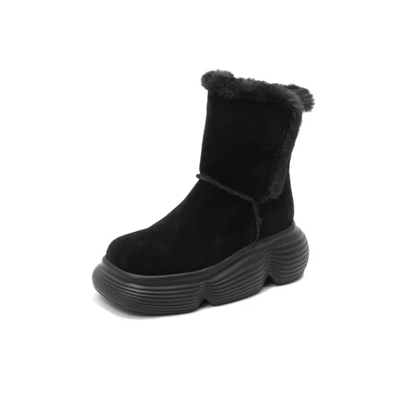 DAPHNE LAB Lollipop Series Short Snow Boots Women's-1