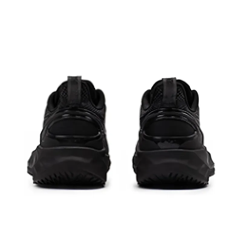 361° Effortless 2.0 Anti Slip And Wear Resistant Breathable Low Top Running Shoes Men's Black-2