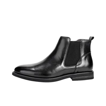 VICKI BROWN Jeans Chelsea Boots Men Black
