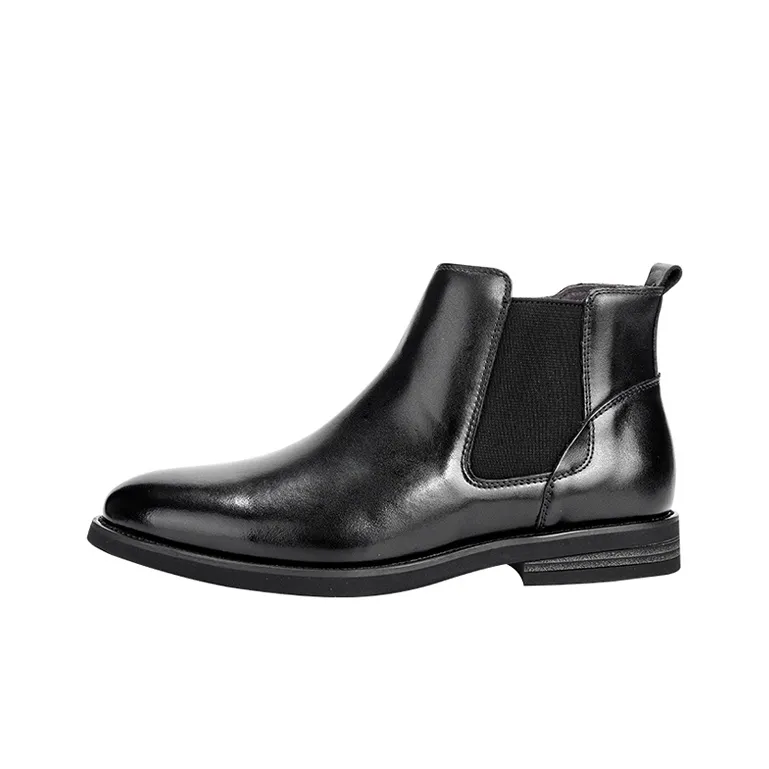 VICKI BROWN Jeans Chelsea Boots Men Black-0