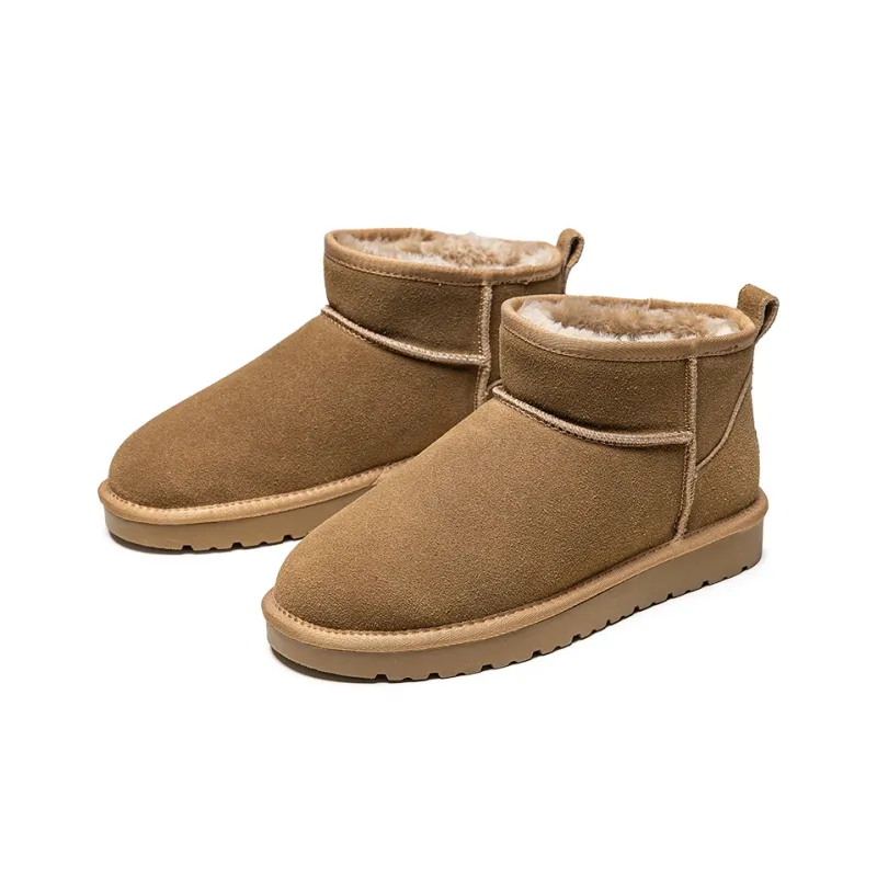 WEISHIBANGWEI Warm And Wear Resistant Crew Snow Boots Men's-9