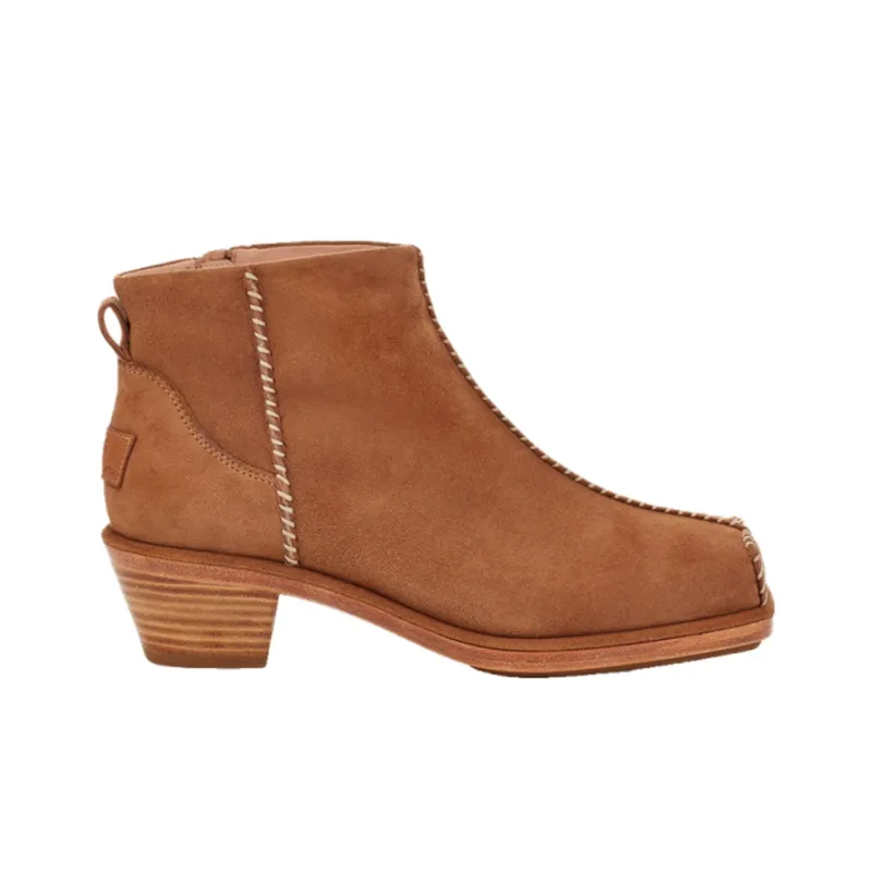 UGG + Eckhaus Latta Block Cowboy Boot 'Chestnut' Women's-1