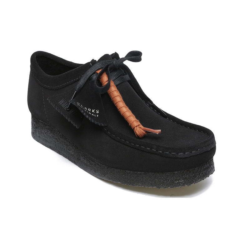 Clarks Originals Wallabee Boot Black Suede US M 8 - POIZON