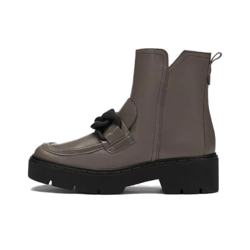 Gabor Ankle Boots Women's Black/Gray-4