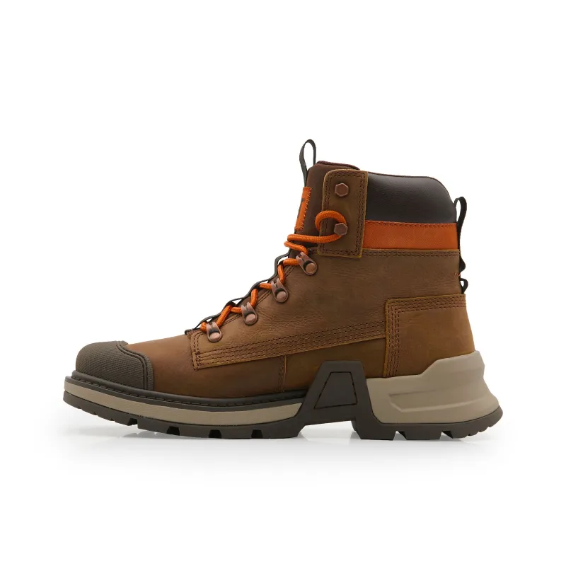 CAT Short Martin Boot Men's Brown-0