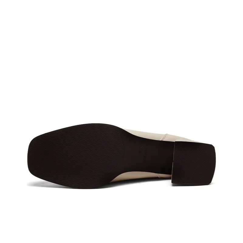 Mulinsen Ankle Boots Women's Black/Beige-4