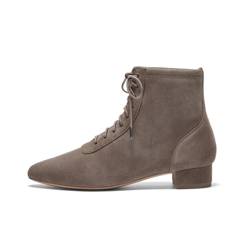 Joypeace Deer Boots Ankle Boots 3cm Women's-8