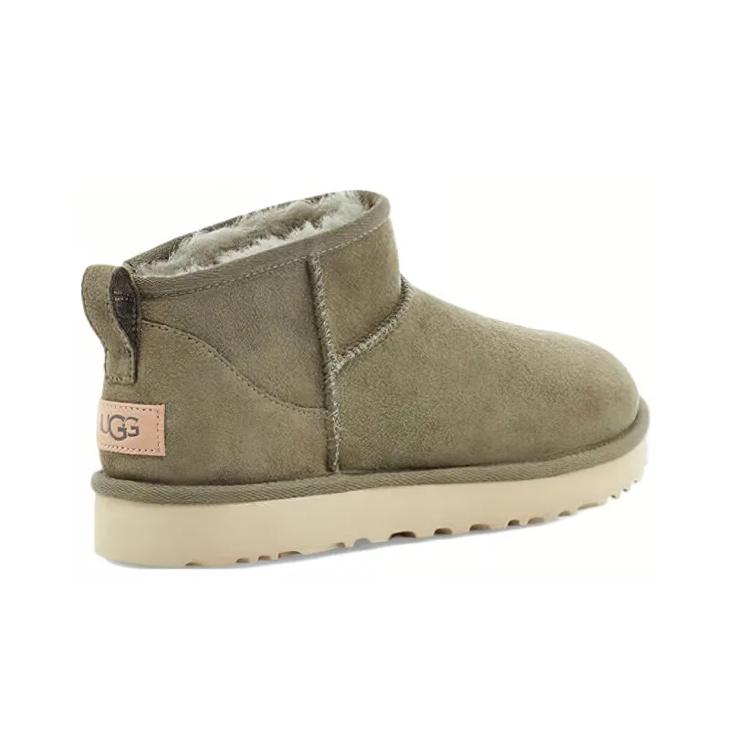 UGG Classic Ultra Mini 'Olive Green' Women's-2