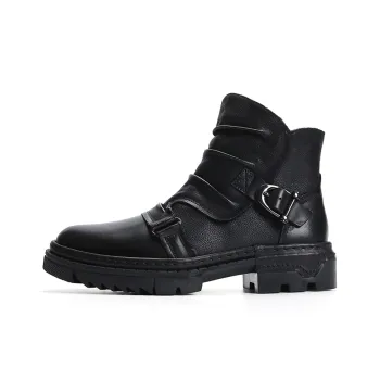 Kemaron Ankle Boots Men Black/Brown