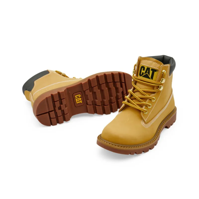 CAT Short Martin Boot Unisex Yellow-3