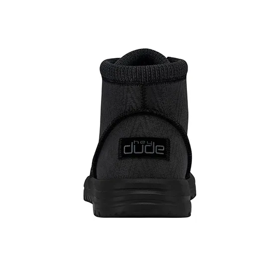 Heydude Ankle Boots Men Black Obsidian Ink-5