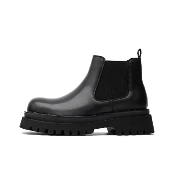 ZUWUDONG Chelsea Boots Men's Black