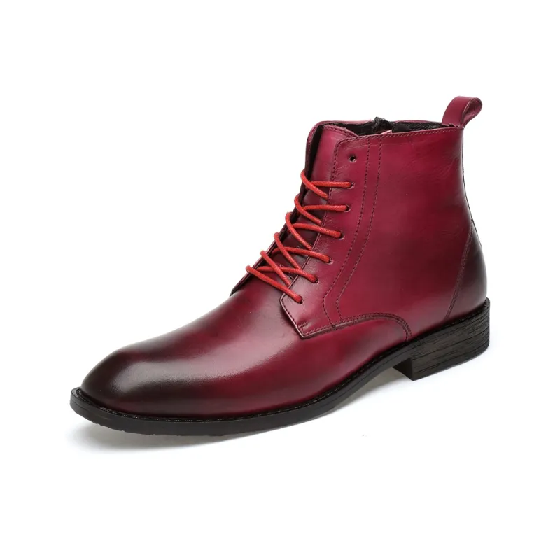 XIMO BULL Ankle Length Martin Boot 3cm Men's-1