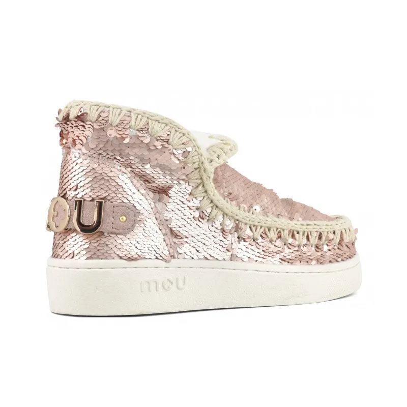 MOU Ankle Boots Women's Rose Gold-3
