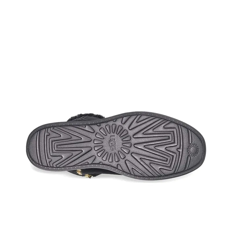 UGG Classic Short Blvd Snow Boots Black Women's-5