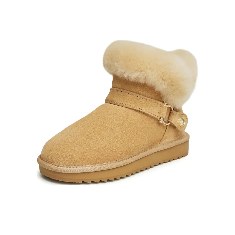Teenmix Short Snow Boots 3cm Women's-9