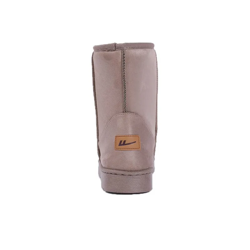 Warrior Warm Wear Resistant Height Increasing Crew Snow Boots Women's Khaki-3