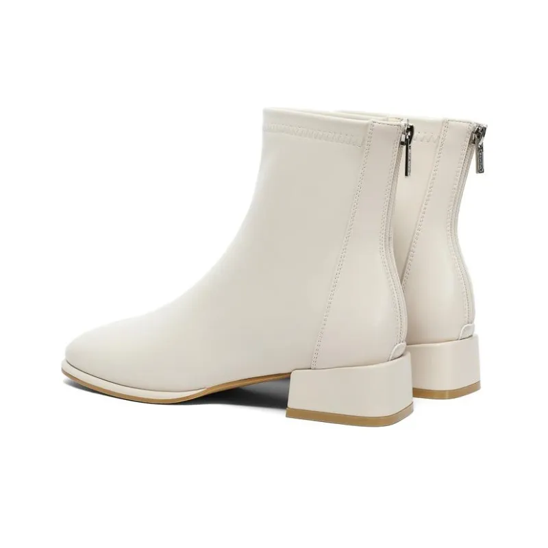 Senda Ankle Boots Women's Black/White/Brown-12