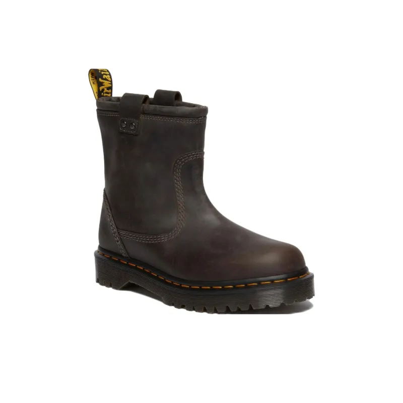 Dr.Martens Anistone Lo Leather Biker Boots-1