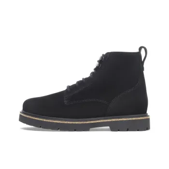 Birkenstock Highwood Lace Mid Short Martin Boot Women's Black Narrow Fit