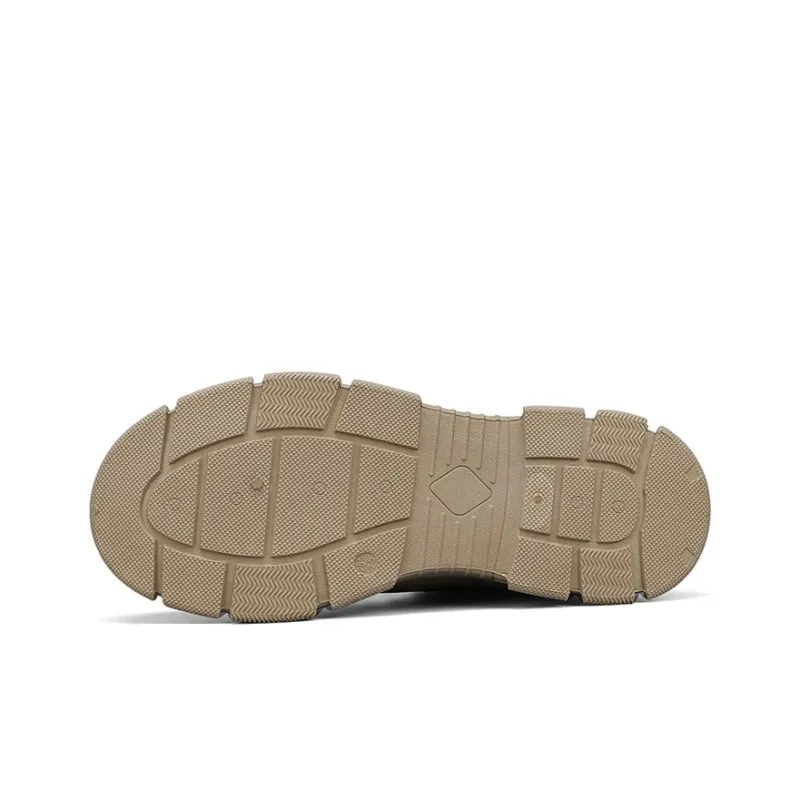 Warrior Warm Cushioning Crew Snow Boots Men's Khaki-6
