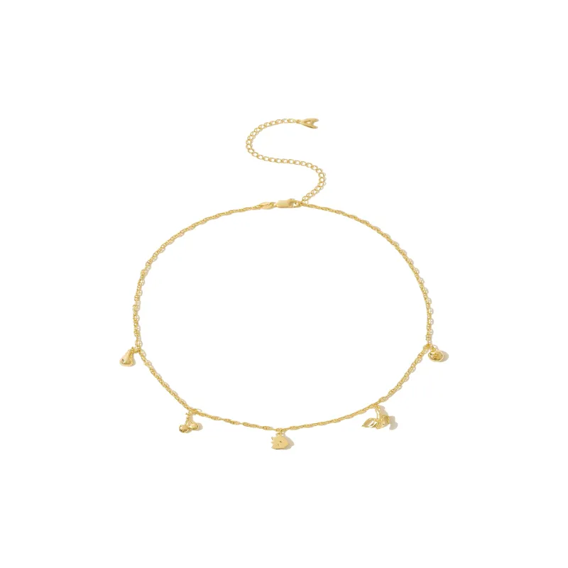ALFIR Family 925 Sterling Silver Thick Gold Plated Necklaces Unisex-0