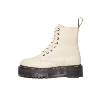 Dr.Martens Jadon Iii Pisa Leather Platform Boots 'Parchment Beige'