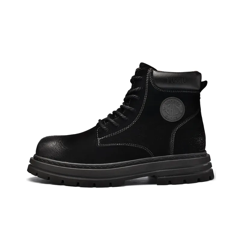 Dunnu Martin Boots Men Gold-5