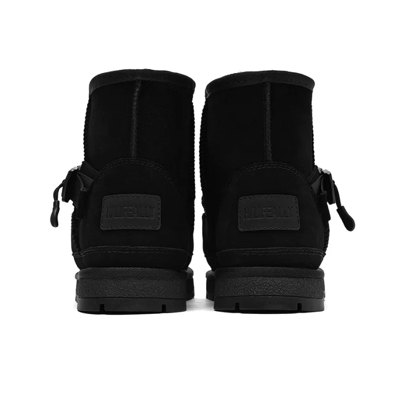 HLA Warm And Wear-Resistant Short Snow Boots Men's-12