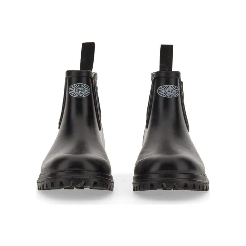 SUPERGA Short Chelsea Boots Women's Black-2