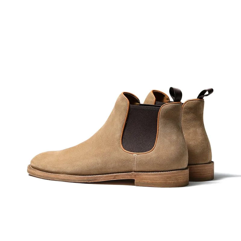 TRUFFAUT Crew Chelsea Boots 2.8cm Men's-8