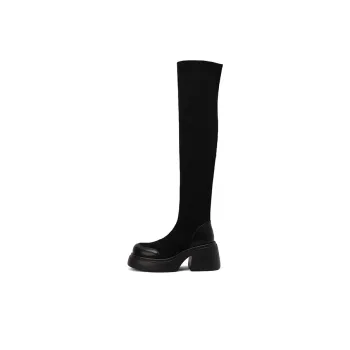 WJA Over the knee Boots Women's Brown