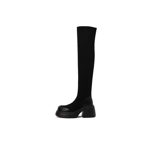 WJA Over the knee Boots Women's Brown