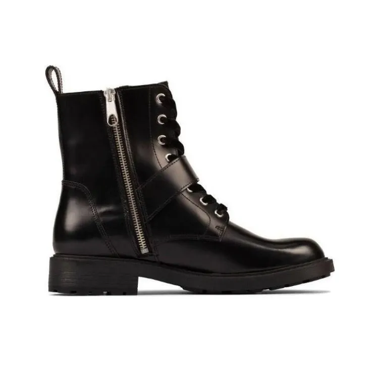Clarks Ankle Boots Women's Black-1