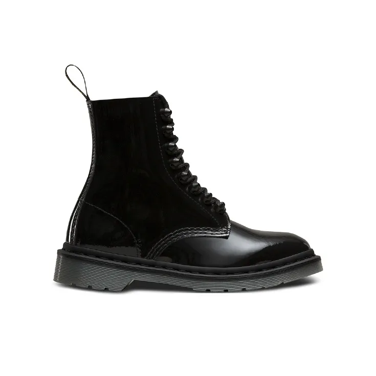 Dr.Martens Pascal Stud Patent Lamper 'Black' Women's-1