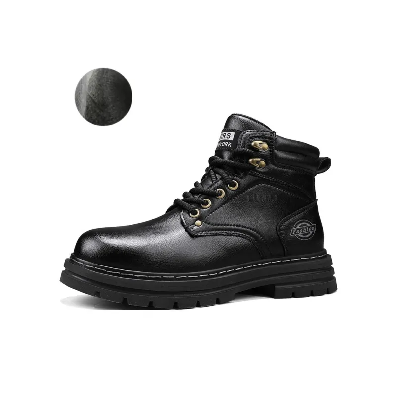 Dunnu Martin Boots Unisex Black-11