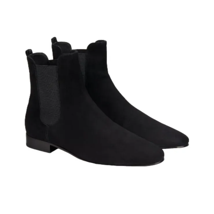 AGL Short Chelsea Boots 2cm Women's Black-2