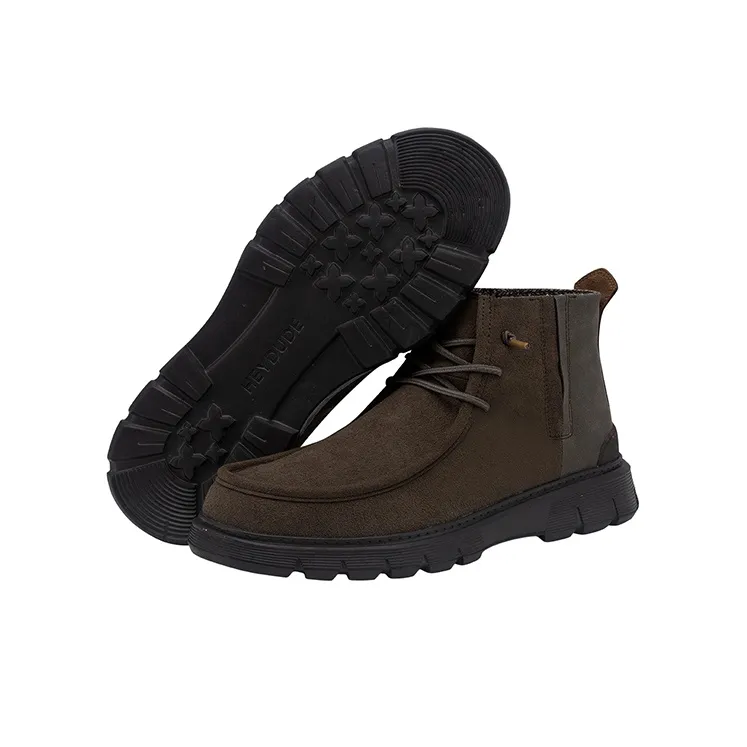 Heydude Ankle Boots Men Dark Umber-2